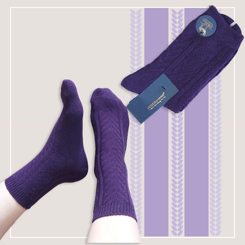 جوراب ساقدار پشمی زنانه coco - در 7 رنگ